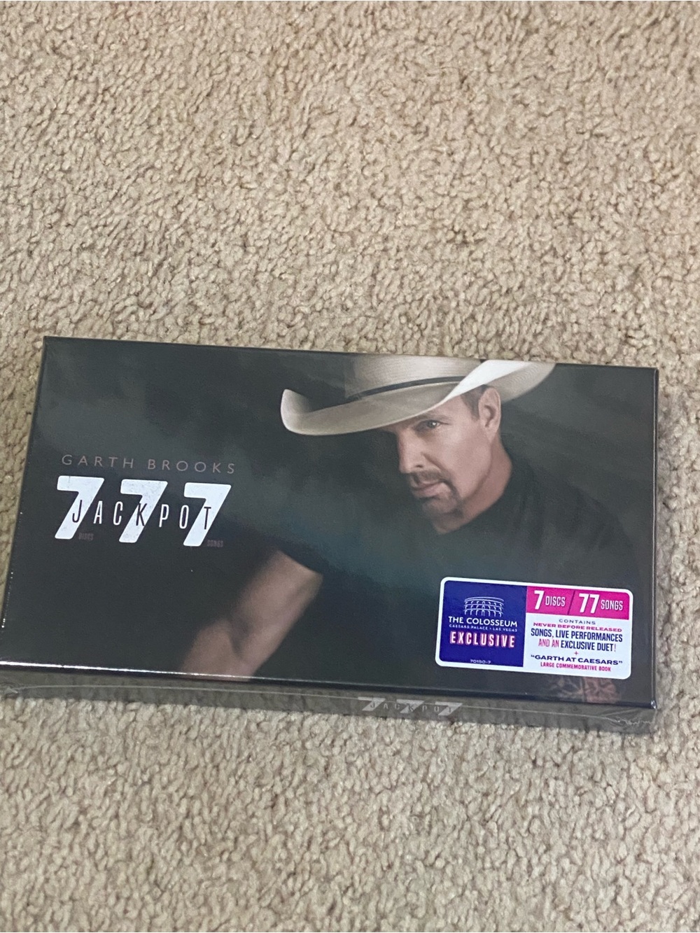 Garth Brooks "Jackpot 777" Box Set - Black